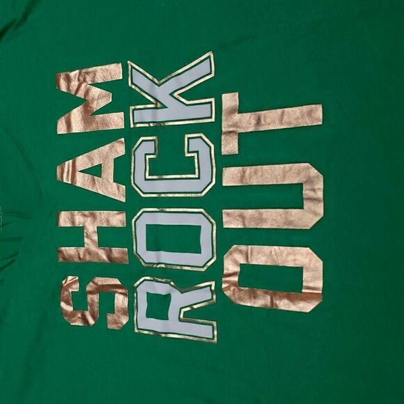 Victoria's Secret Nightgown Sham Rock Out Sleep Tee Green XSmall - Picture 3 of 4